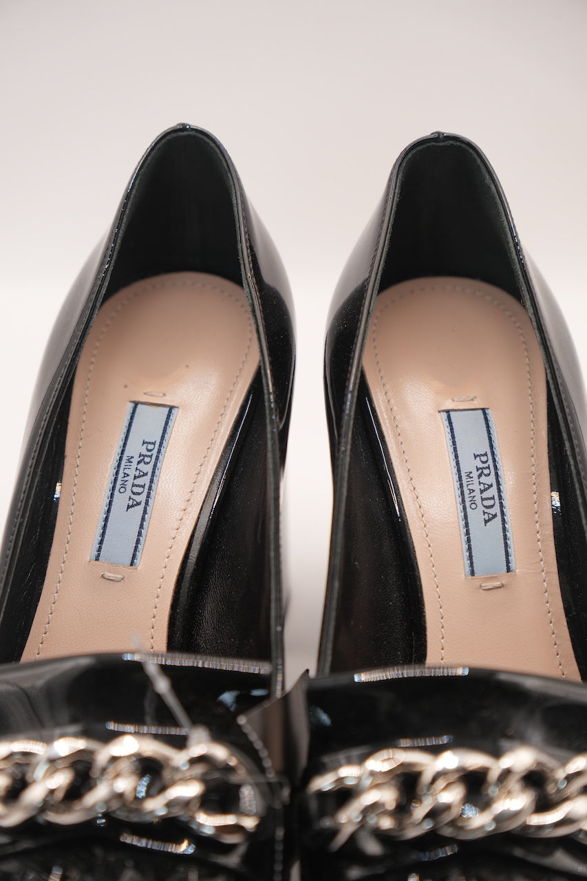 Prada  Patent Leather Pumps