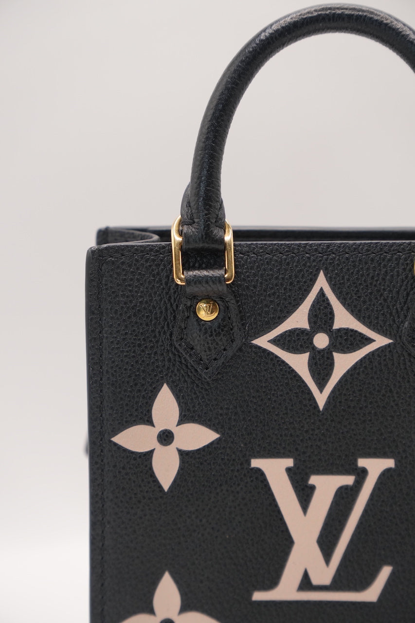 Louis Vuitton Empreinte Monogram Giant Petit Sac Plat