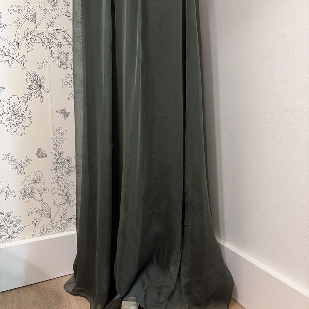 Kay unger evening gown w/ beaded sequin band