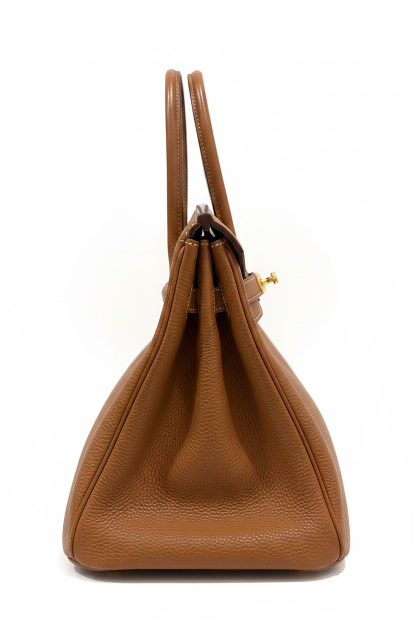 Hermes Birkin 35 To Go Leather Gold on Gold 2006
