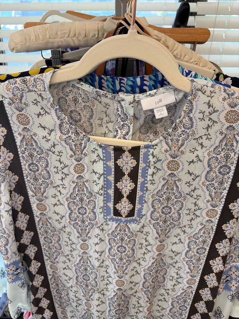 J. Jill Patterned Tunic Top
