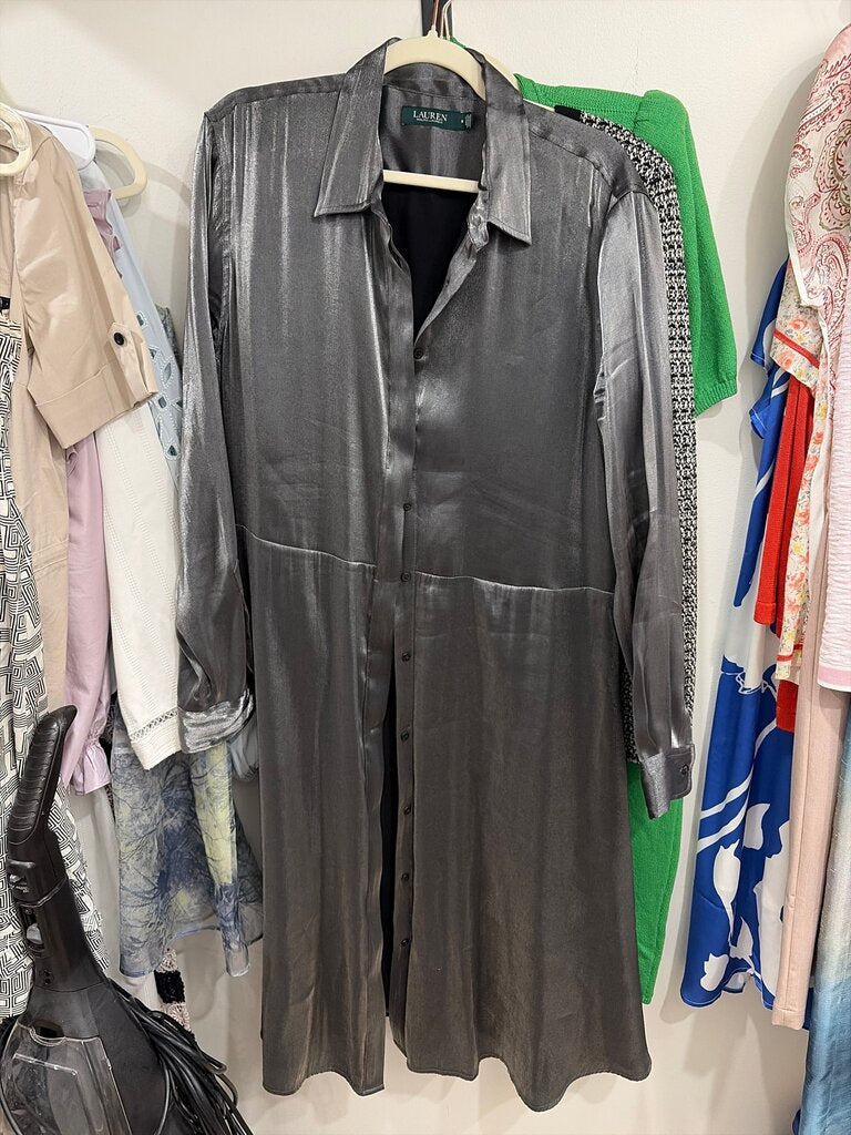 Lauren Silver Long Dress